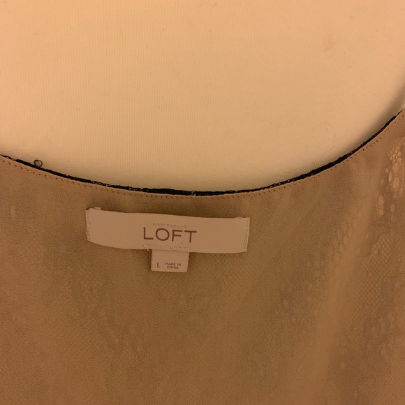 The Loft Spaghetti Strap Lace & Camisole Top - Picture 7 of 7